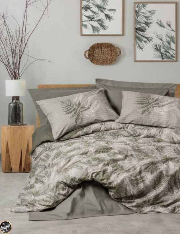 ست کاور لحاف یک نفره (سه تکه) Dual - Frond Haki