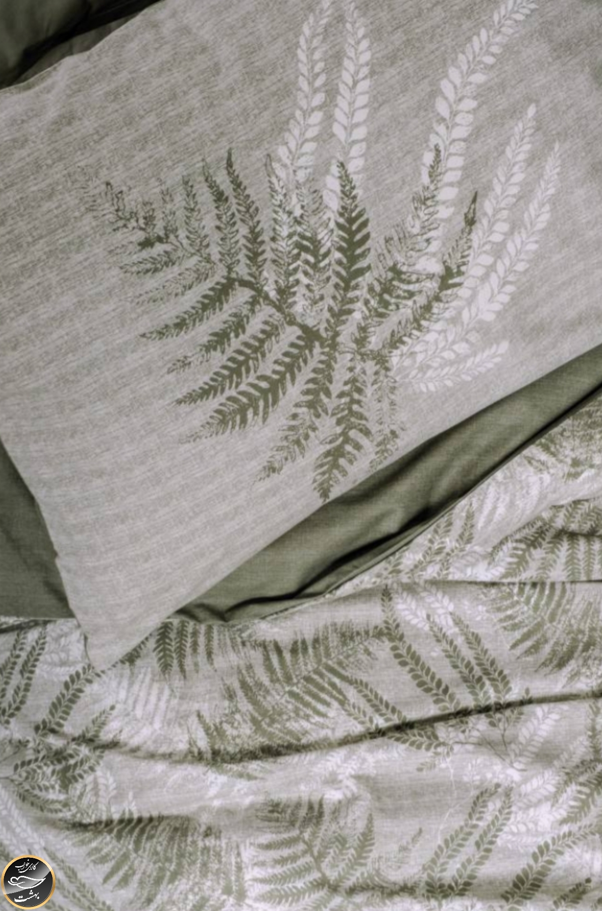 ست کاور لحاف یک نفره (سه تکه) Dual - Frond Haki