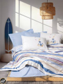 ست کاور لحاف یک نفره (سه تکه) Maritime - Moreno Mavi