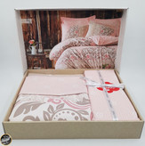 ست کاور لحاف یک نفره (سه تکه) Mode Line - Megan Bejست کاور لحاف یک نفره (سه تکه) Mode Line - Megan Bej