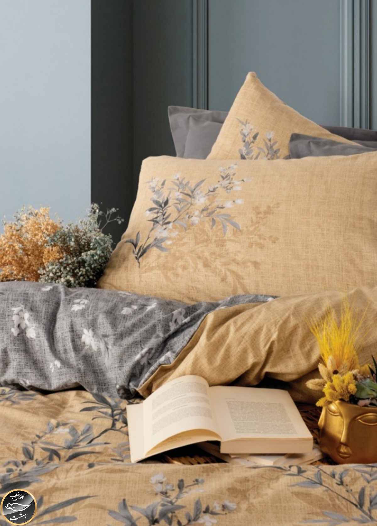 ست کاور لحاف یک نفره (سه تکه) Mode Line - Vera Gri