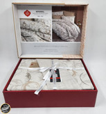 ست کاور لحاف دونفره Minimal - Moil Bej (چهار تکه)