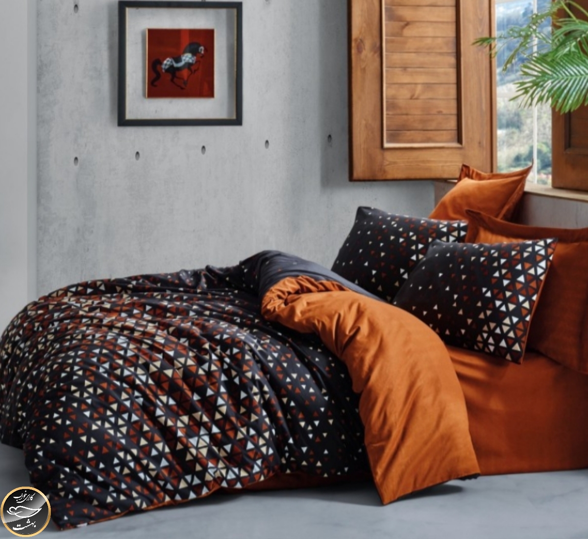 ست کاور لحاف یک نفره (سه تکه) Dark - Colin Tarcin