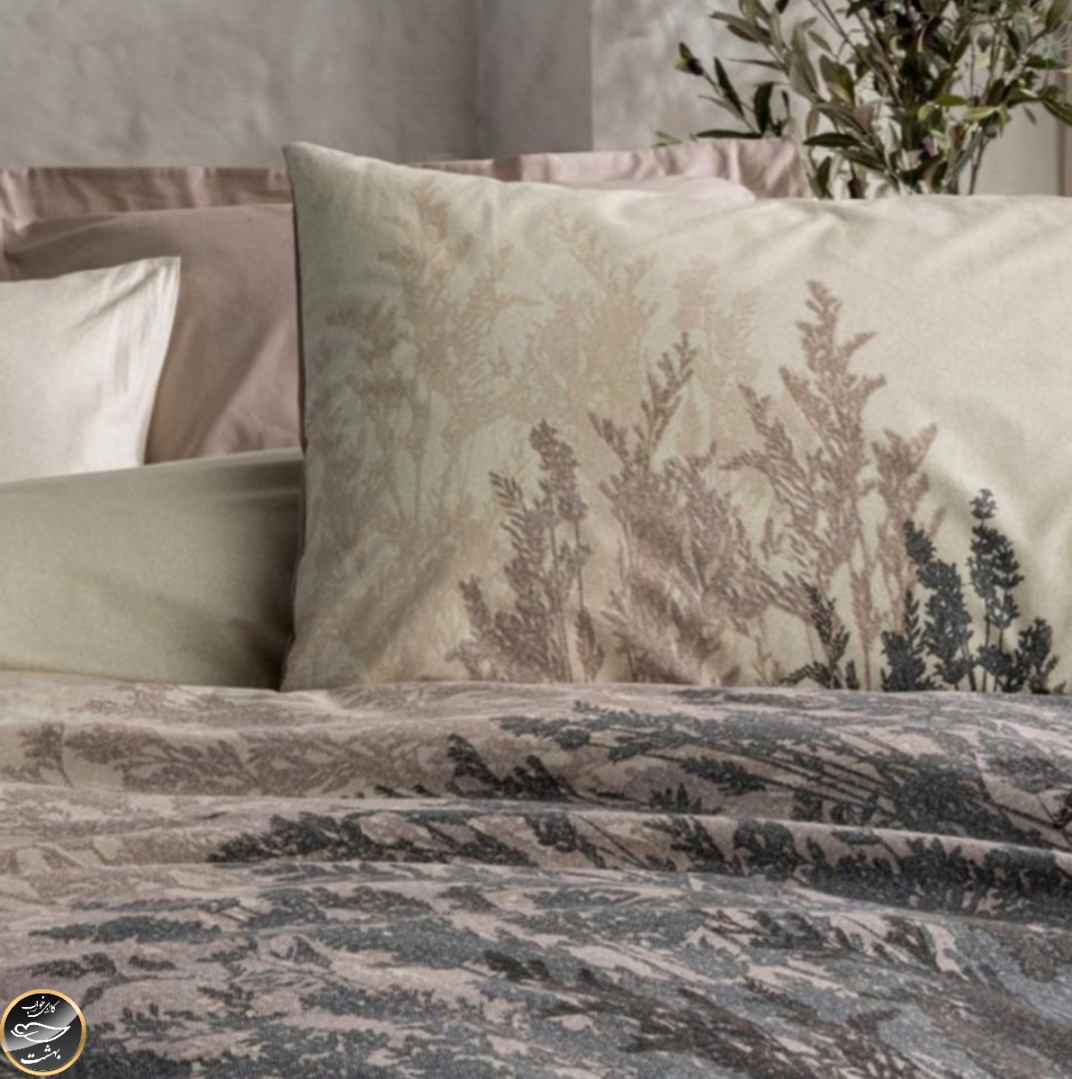 ست کاور لحاف یک نفره (سه تکه) Dual - Lindon Bej