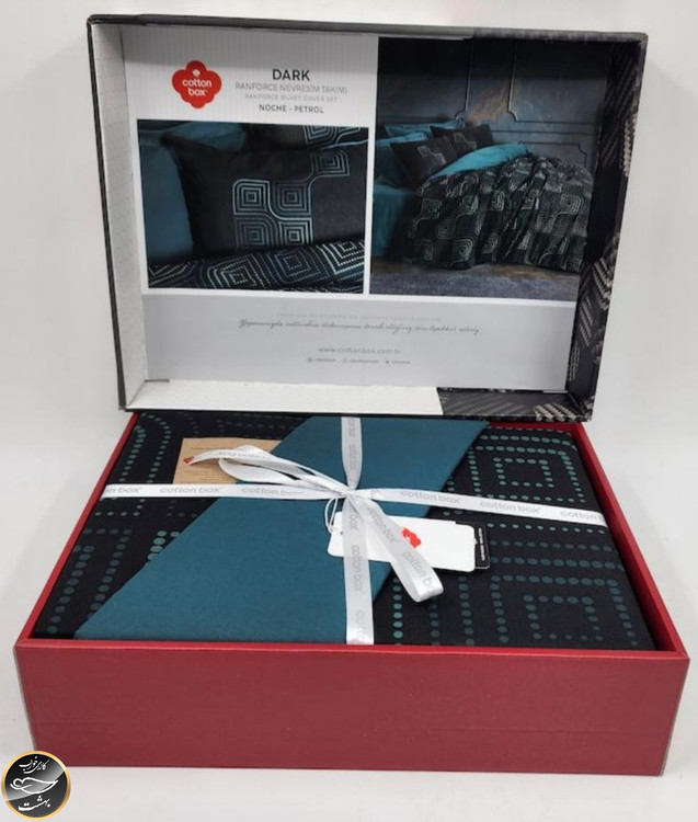 ست کاور لحاف یک نفره (سه تکه) Dark - Notche Petrol