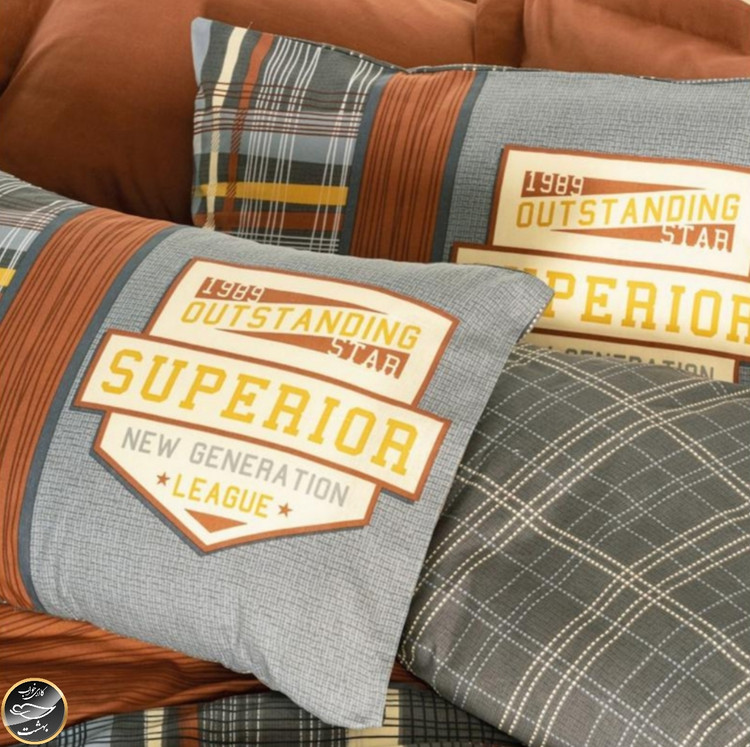 ست کاور لحاف دونفره Masculine - Ramiro Tarcin (چهار تکه)