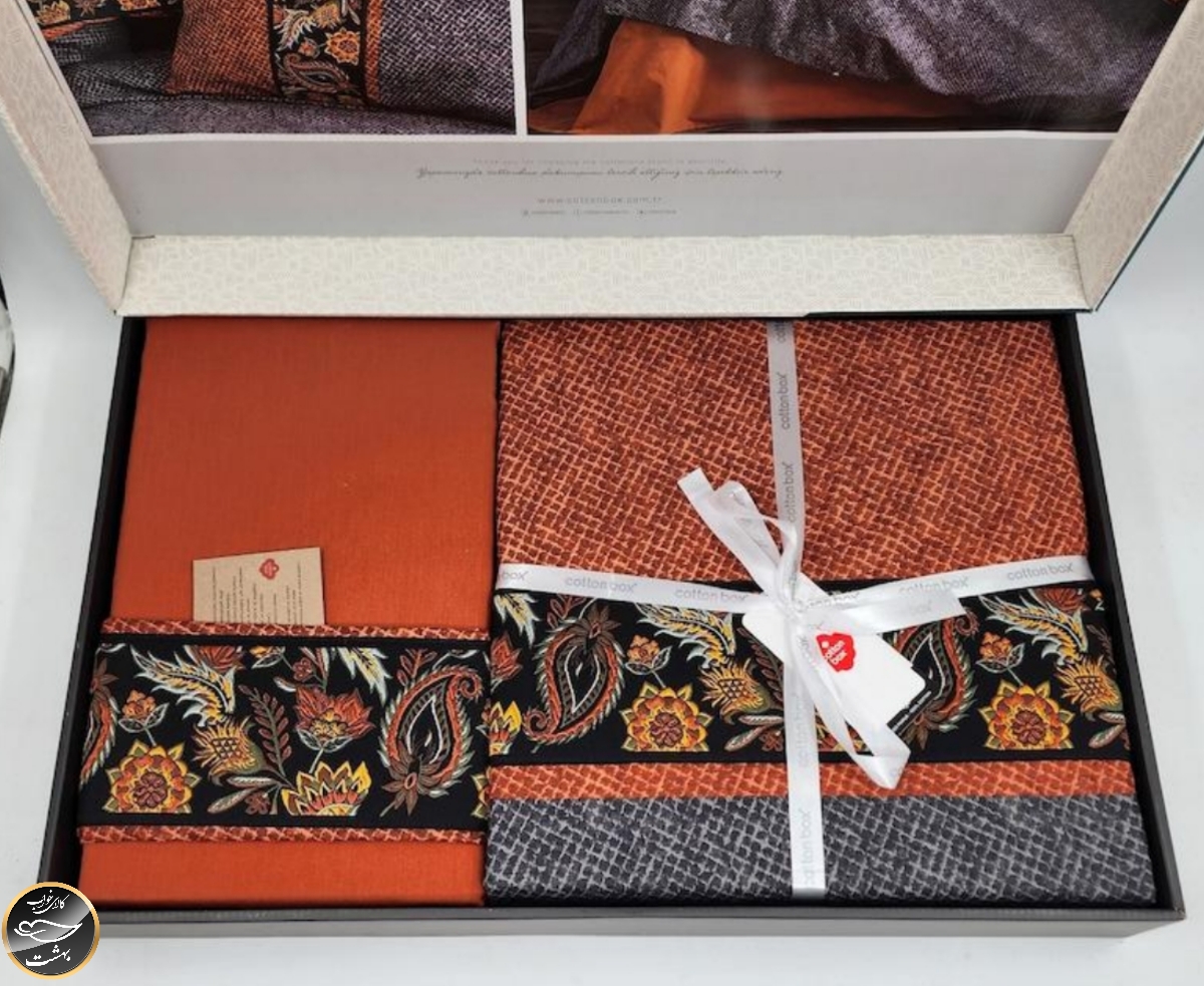 ست کاور لحاف دونفره Folk Art - Dalila Tarcin (چهار تکه)