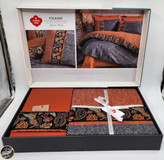 ست کاور لحاف یک نفره (سه تکه) Folk Art - Dalila Tarcin