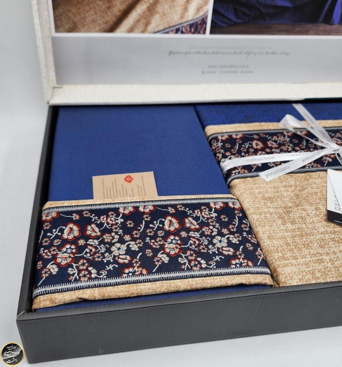 ست کاور لحاف یک نفره (سه تکه) Folk Art - Rayen Lacivert