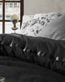 ست کاور لحاف یک نفره (سه تکه) Candy - Daren Siyah