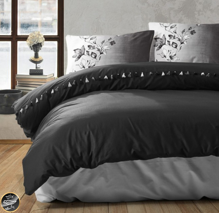ست کاور لحاف یک نفره (سه تکه) Candy - Daren Siyah
