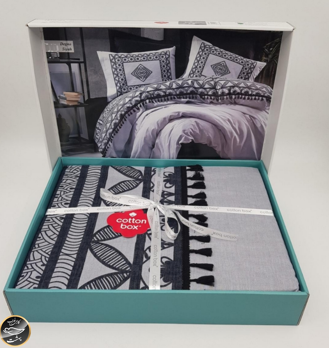 ست کاور لحاف یک نفره (سه تکه) Candy - Dengo Siyah