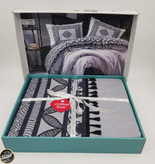 ست کاور لحاف یک نفره (سه تکه) Candy - Dengo Siyah