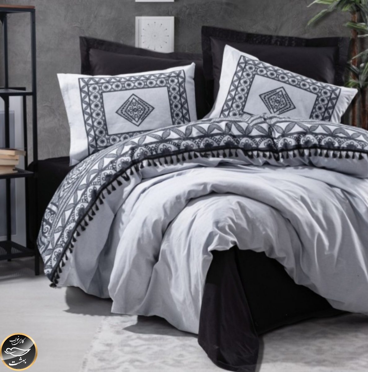 ست کاور لحاف یک نفره (سه تکه) Candy - Dengo Siyah