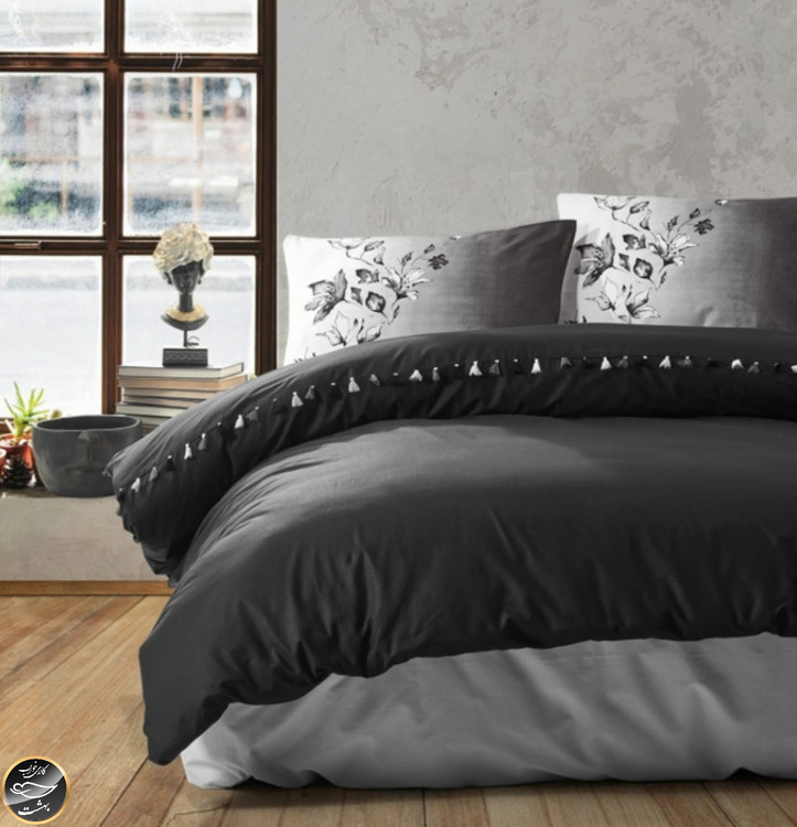 ست کاور لحاف دونفره Candy - Daren Siyah (چهار تکه)