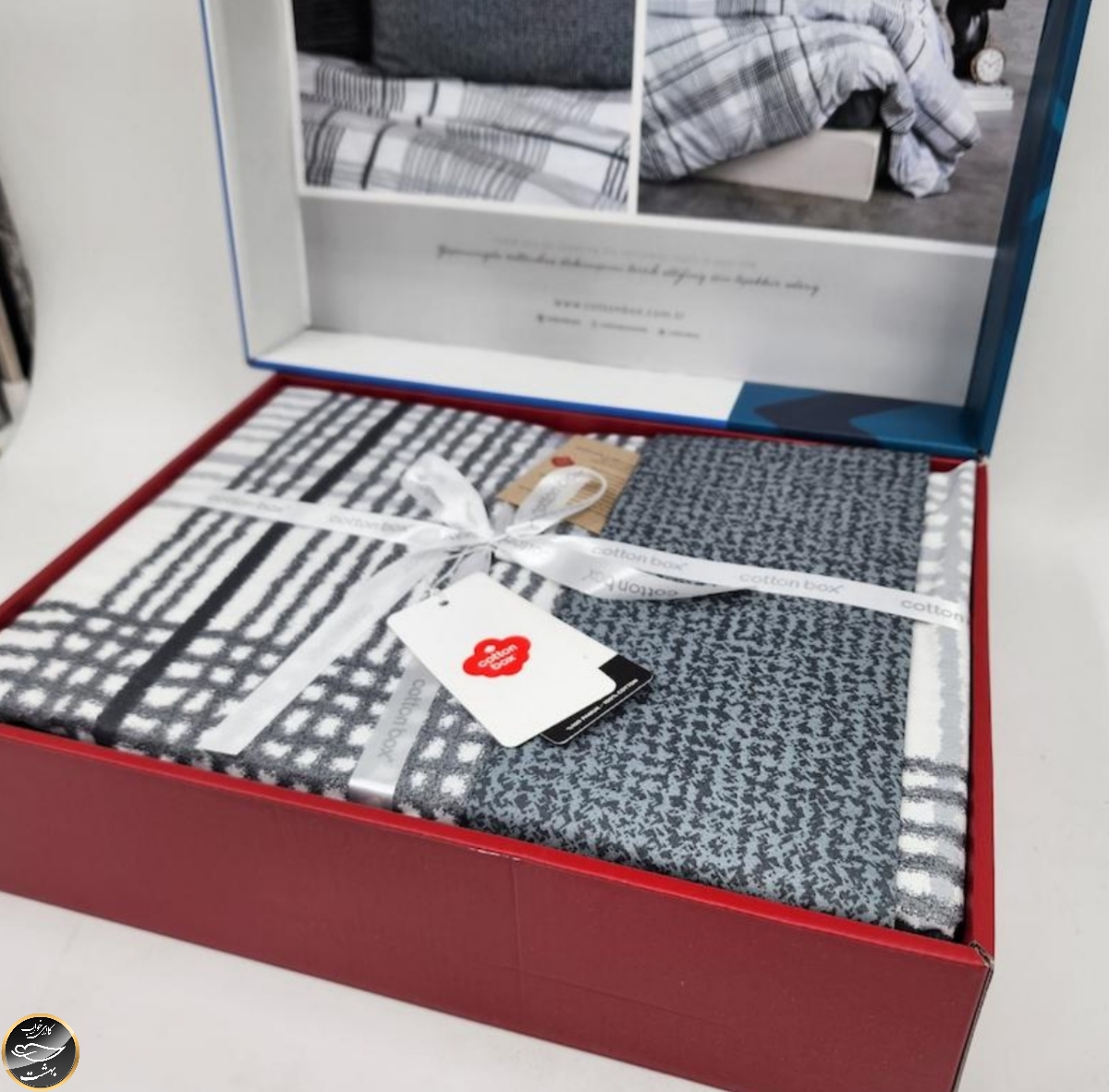 ست کاور لحاف دونفره Modern - Will Antrasit (چهار تکه)