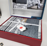 ست کاور لحاف دونفره Modern - Will Antrasit (چهار تکه)