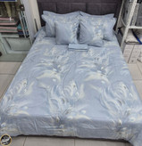 روتختی دونفره هشت تکه برند Maxxira (آبی)روتختی دونفره هشت تکه برند Maxxira (آبی)