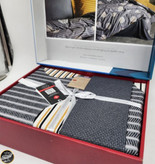 ست کاور لحاف یک نفره (سه تکه) Modern - Strew Gri