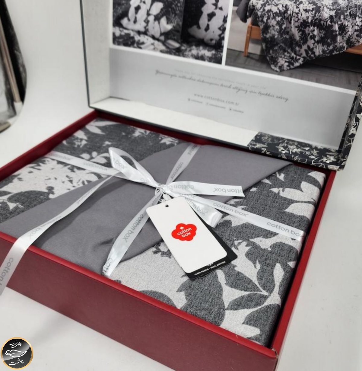 ست کاور لحاف یک نفره (سه تکه) Dual - Lunt Antrasit