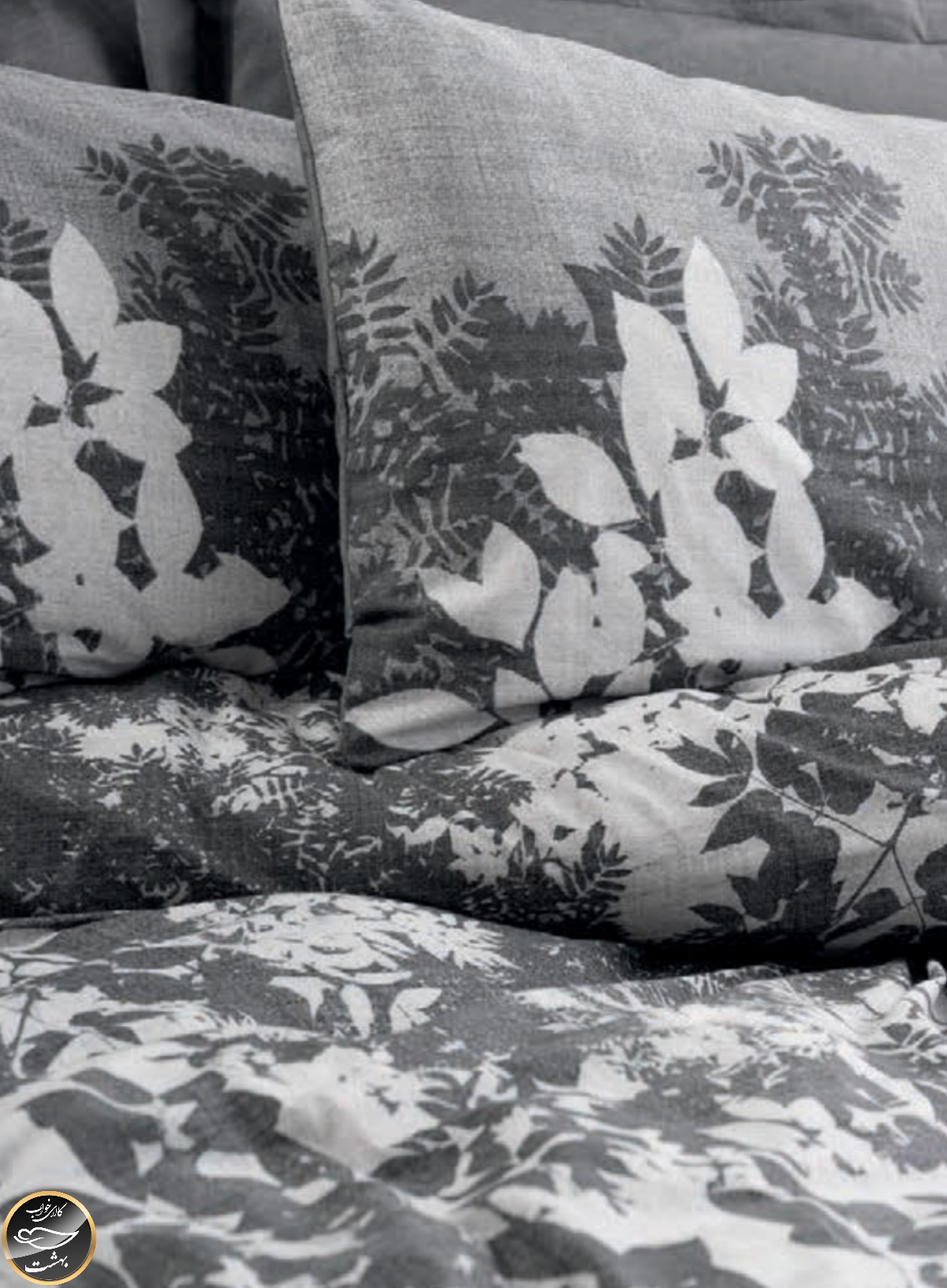 ست کاور لحاف یک نفره (سه تکه) Dual - Lunt Antrasit