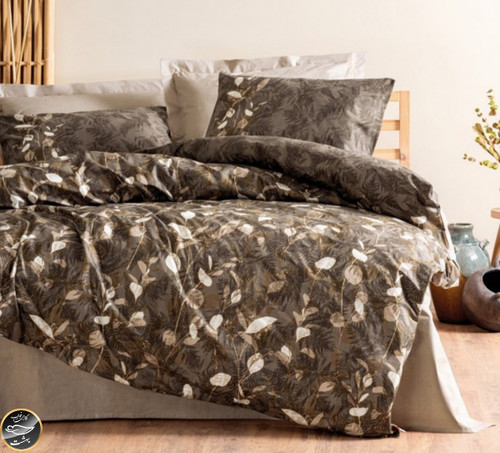 ست کاور لحاف یک نفره (سه تکه) Dual - Foresta Bej