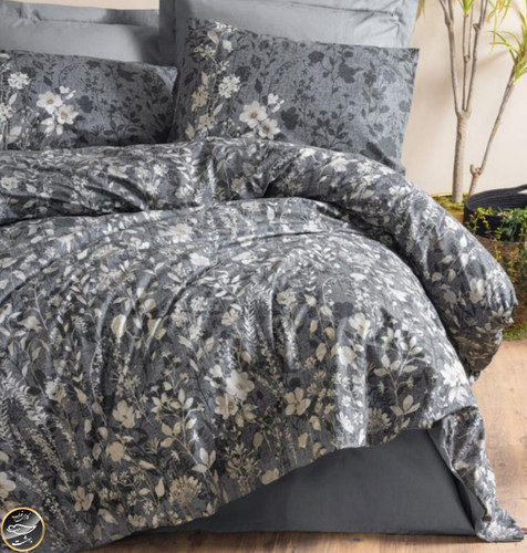 ست کاور لحاف یک نفره (سه تکه) Dual - Comely Antrasit