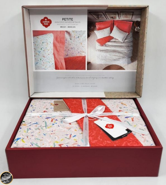 ست کاور لحاف دونفره Petite - Messy Marcan (چهار تکه)