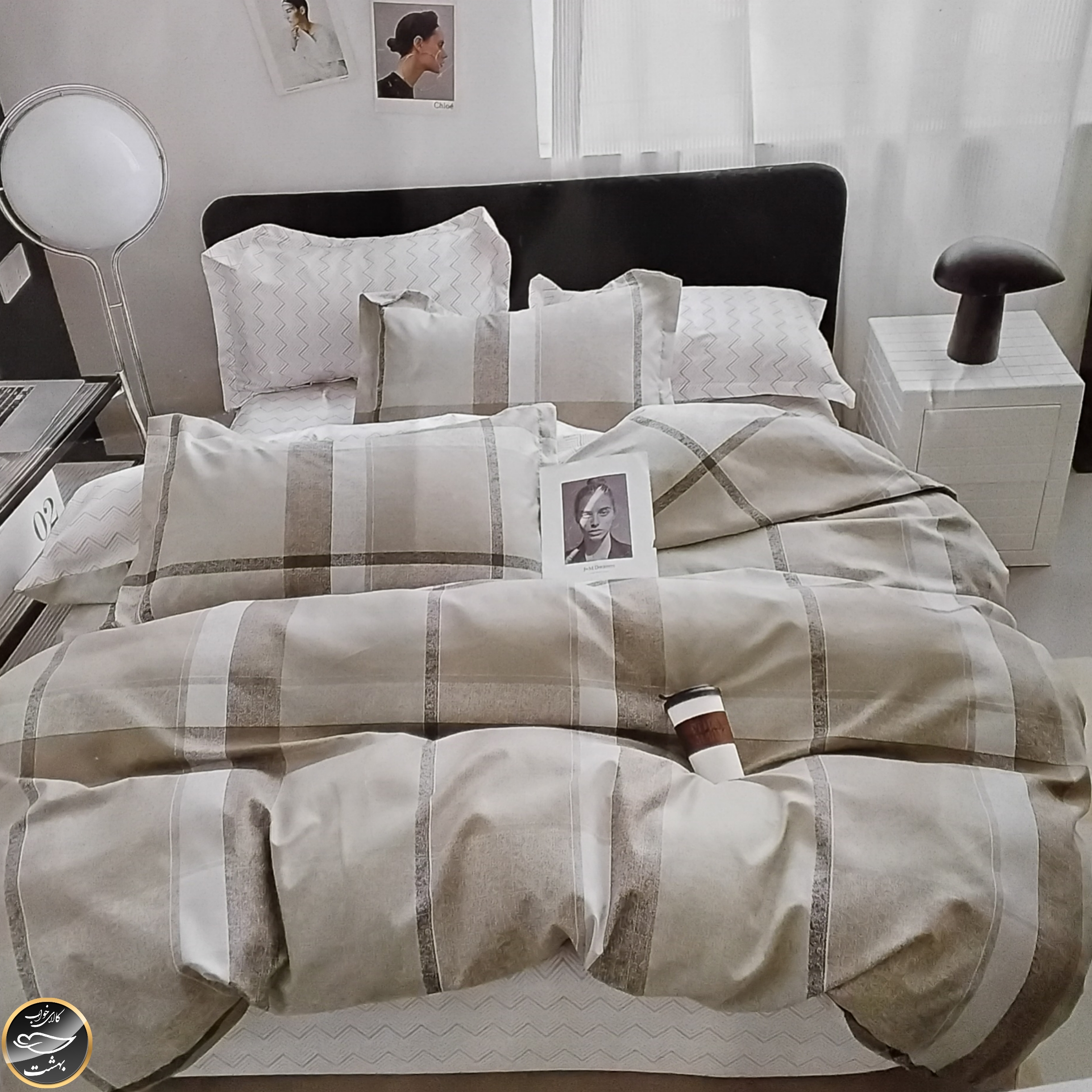 نیم ست دونفره ( عرض 180 - آکسفورد ترک)