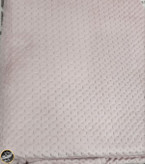 روتختی یک نفره پنبه دوزی مخمل ترک (دو تکه - صورتی)