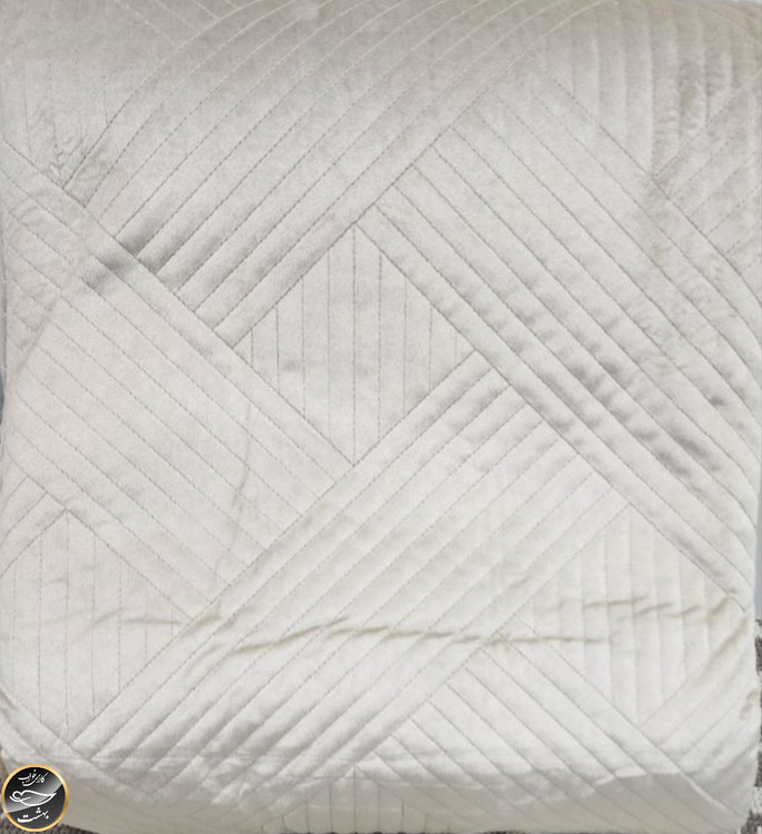 روتختی دونفره پنبه دوزی مخمل برند Toyo ترک (سه تکه - بژ)