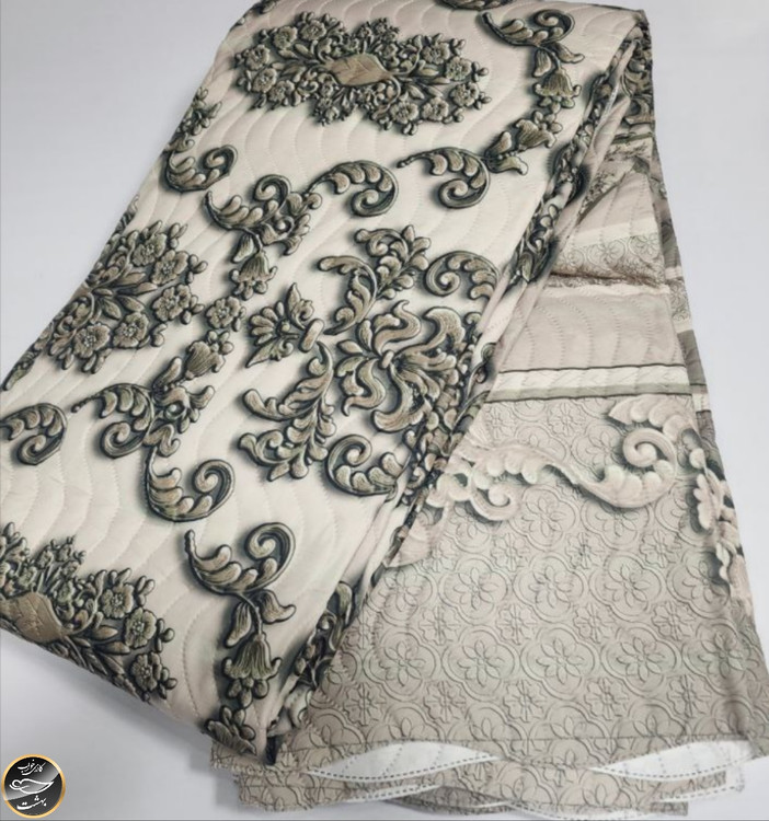 روتختی دونفره پنبه دوزی برند ORTUM ترک (سه تکه)