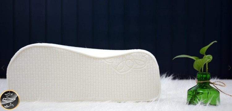 بالشت طبی مموری فوم مدل موج (سایز ایکس لارج بدون با رویه اضافه و چشم بند)