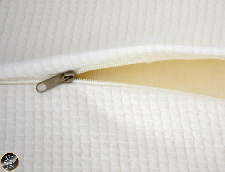 بالشت طبی مموری فوم مدل موج (سایز ایکس لارج بدون با رویه اضافه و چشم بند)