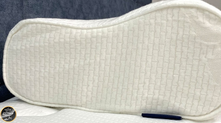 بالشت طبی مموری فوم مدل موج (سایز مدیوم بدون رویه اضافه و چشم بند)