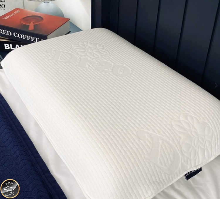 بالشت طبی مموری فوم مدل کلاسیک (بدون رویه اضافه و چشم بند)