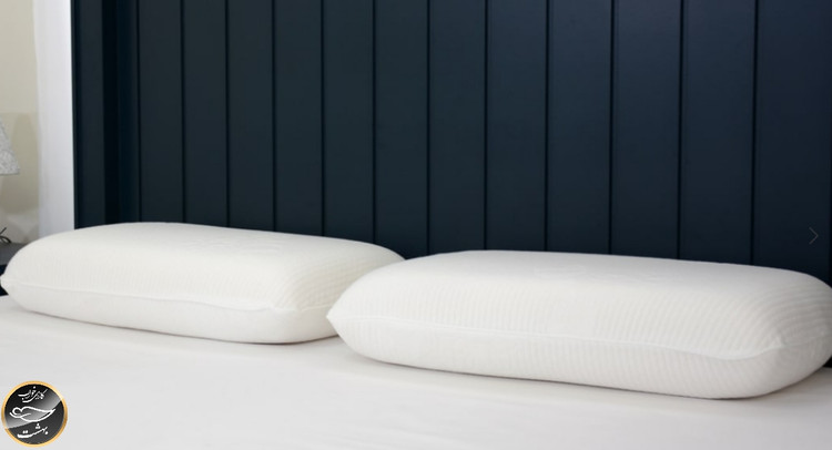 بالشت طبی مموری فوم مدل کلاسیک (بدون رویه اضافه و چشم بند)