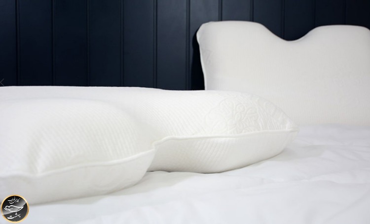 بالشت طبی مدرن مموری فوم (بدون رویه اضافه و چشم بند)