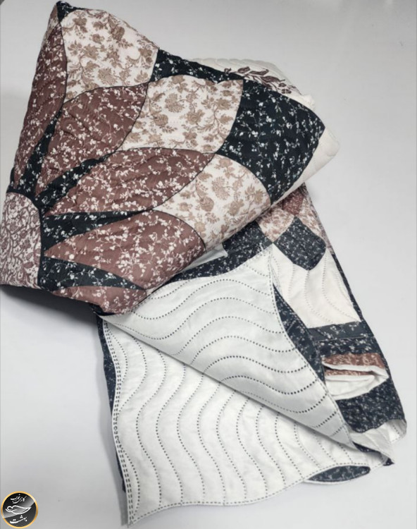 روتختی دونفره پنبه دوزی برند ORTUM ترک (سه تکه)