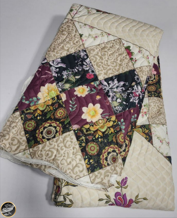 روتختی دونفره پنبه دوزی برند ORTUM ترک (سه تکه)