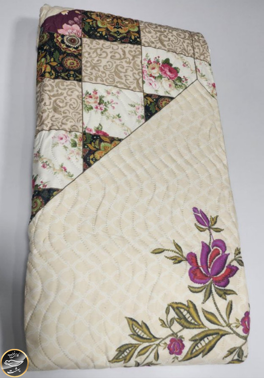 روتختی دونفره پنبه دوزی برند ORTUM ترک (سه تکه)