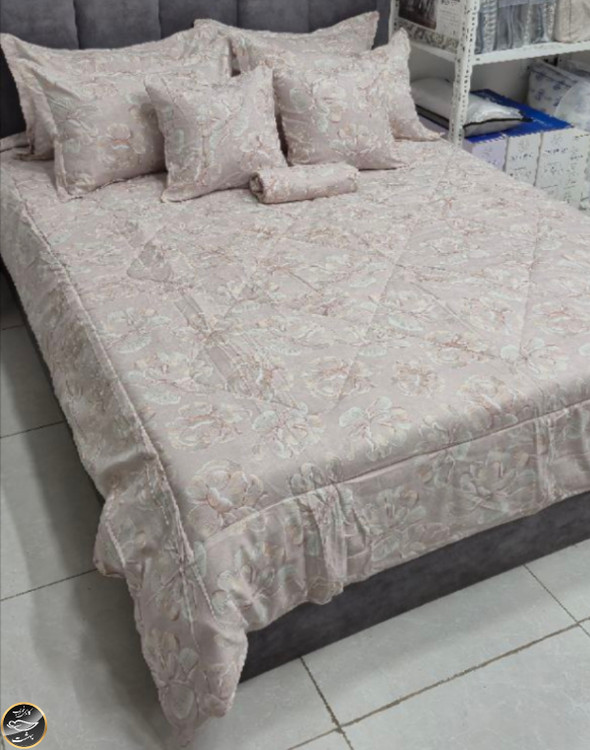 روتختی دونفره هشت تکه برند Maxxira (صورتی)