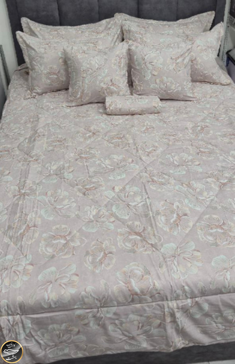 روتختی دونفره هشت تکه برند Maxxira (صورتی)