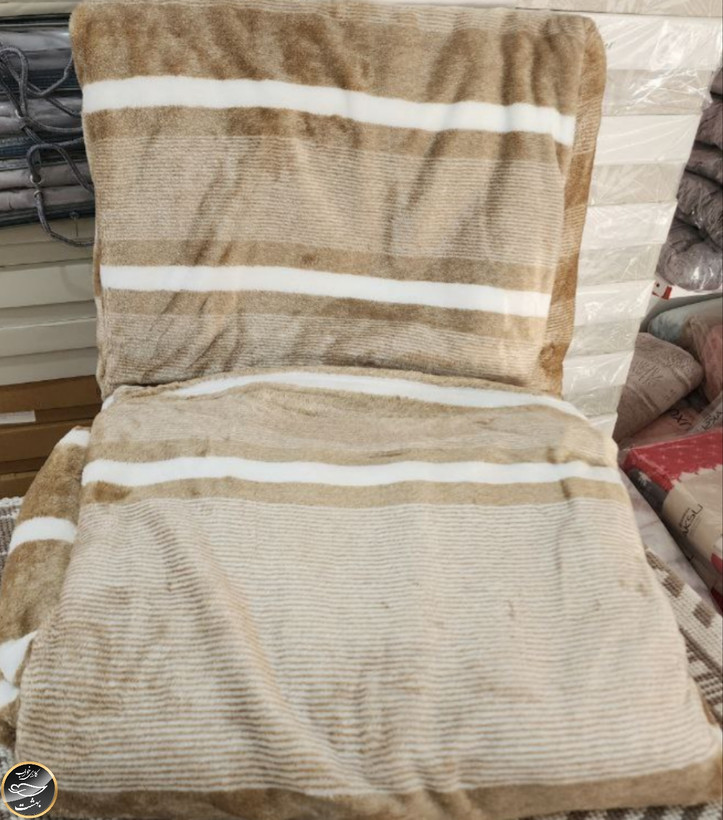 روتختی دونفره پنبه دوزی مخمل ترک (سه تکه)
