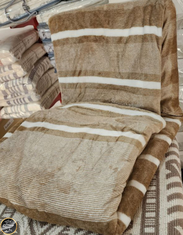 روتختی دونفره پنبه دوزی مخمل ترک (سه تکه)