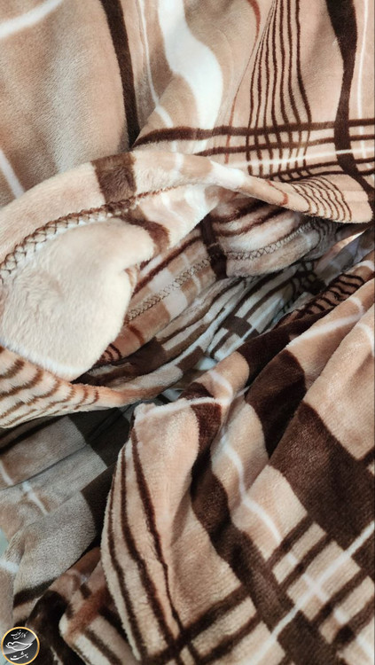 روتختی دونفره پنبه دوزی مخمل ترک (سه تکه)