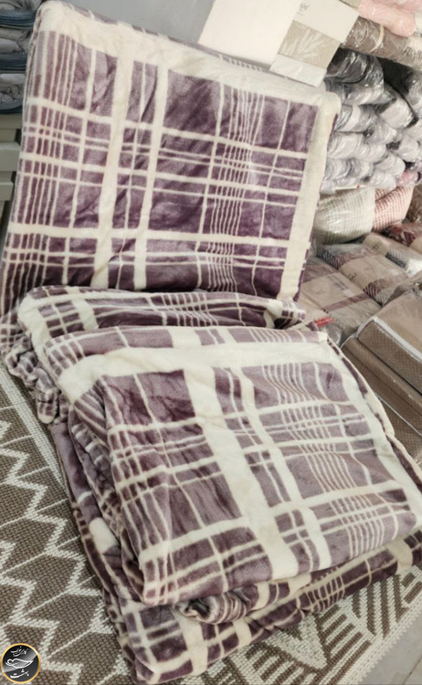 روتختی دونفره پنبه دوزی مخمل ترک (سه تکه)