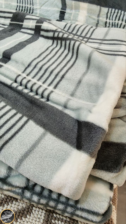 روتختی دونفره پنبه دوزی مخمل ترک (سه تکه)