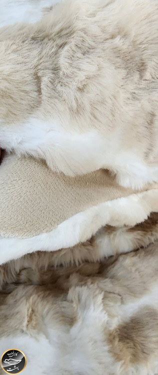 روتختی دونفره پنبه دوزی خز دار ترک (سه تکه)