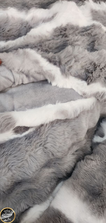 روتختی دونفره پنبه دوزی خز دار ترک (سه تکه)